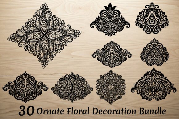 30 Ornate Floral Decoration Bundle Review