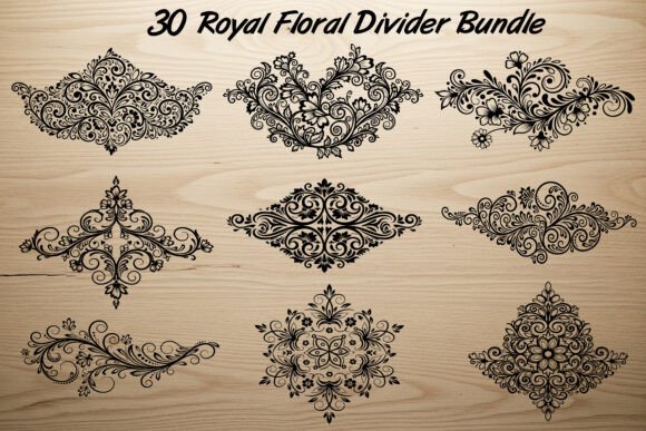 30 Royal Floral Divider Bundle Review