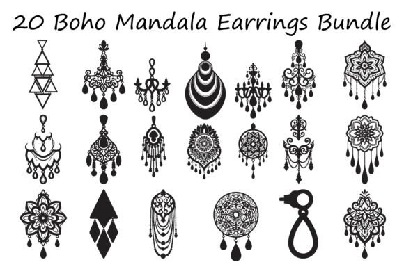 Boho Mandala Earrings SVG Bundle Review