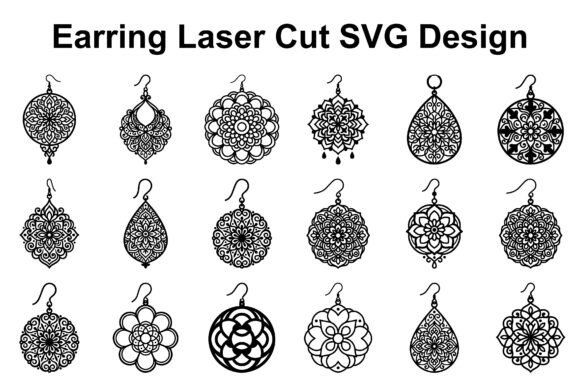 Earring SVG Design Review for Real Embroidery