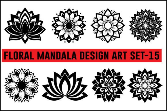 Elegant Floral Mandala Art Set2: A Designer's Review