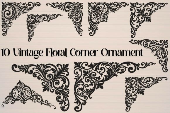 Vintage Floral Corner Ornament Review