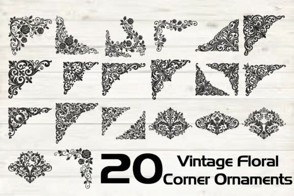 Vintage Floral Corner Ornaments Review
