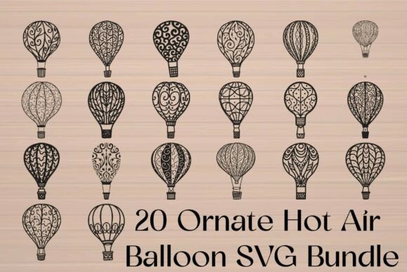 Vintage Hot Air Balloon SVG Bundle Review